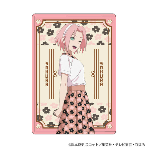 『NARUTO-ナルト- 疾風伝』キャラクリアケース40/春野サクラ ニューレトロver.(描き下ろしイラスト)
